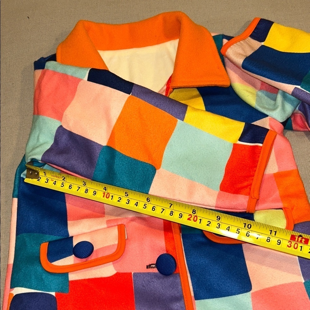 Mini BERNI Color Block Coat Childs size 3 to 4 years - Picture 5 of 13